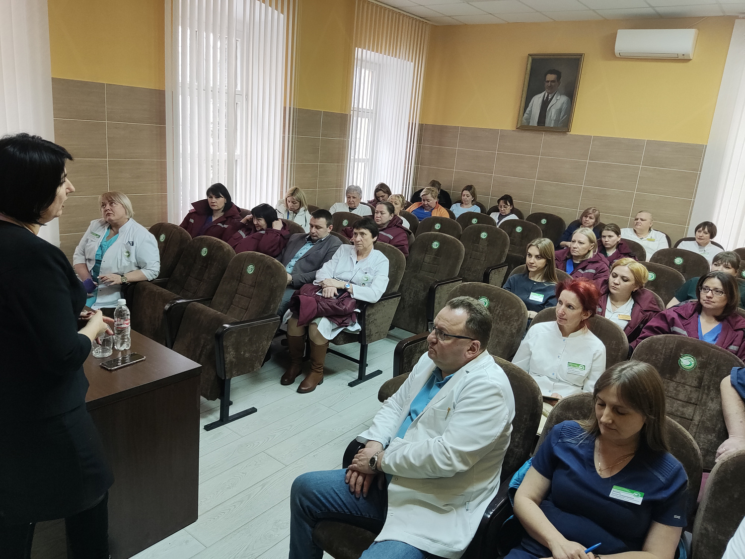 Встреча с заместителем главы администрации Ленинского района г. Минска