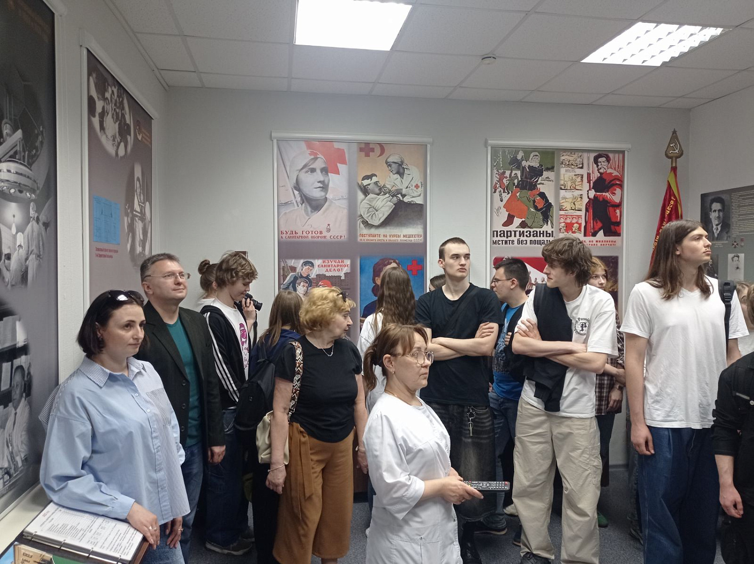 Студенты БГТУ г. Минска посетили музей Подвиг милосердия